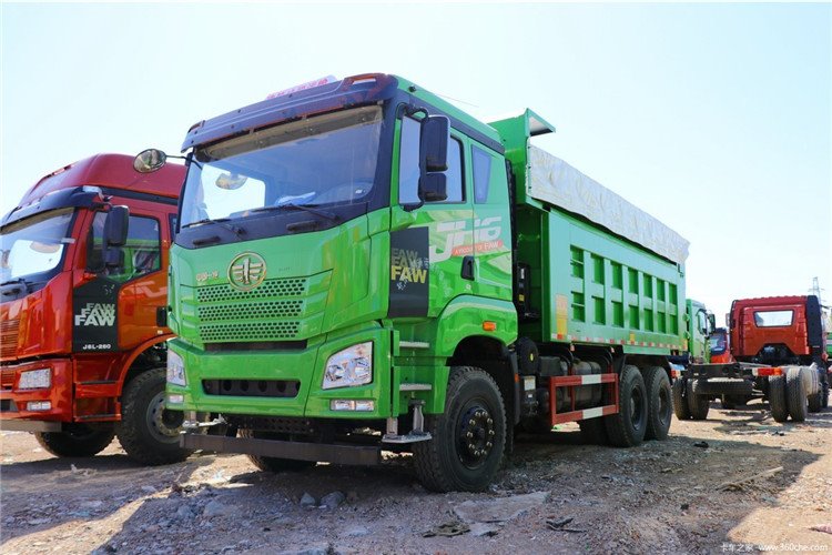 Úsáidte FAW 6×4 JH6 Dumpáil Truck