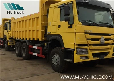 Sinotruck HOWO Dualgas Trom An Ghuáin 20cbm 6X4 6X6 8X8 Awd Tiomána Uile-Rothlach 380HP 400HP Trucail Dumpála Dumpaire Weichai Dumper