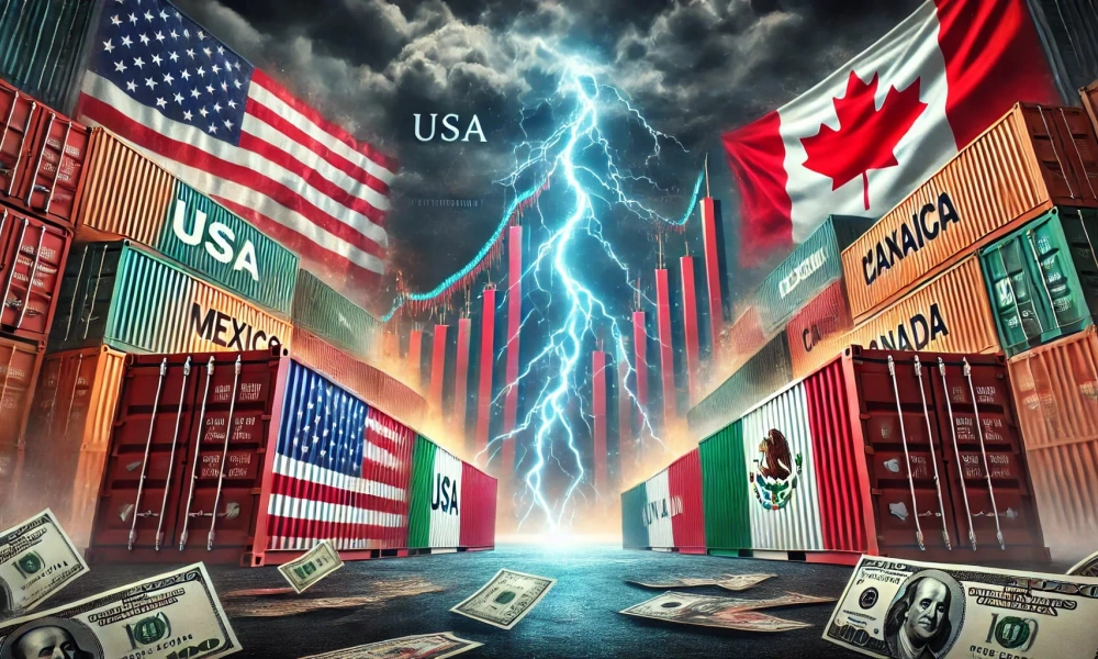 Teannas Trádála ag méadú! Tá sé beartaithe ag Trump Taraifí 25% a Fhorchur ar...