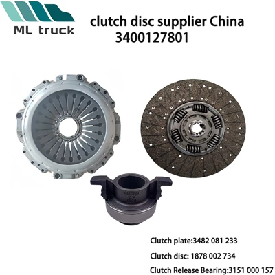 Diosca Clutch Dualgas Trom 430mm 10T 3400127801 Do Mercedes Benz